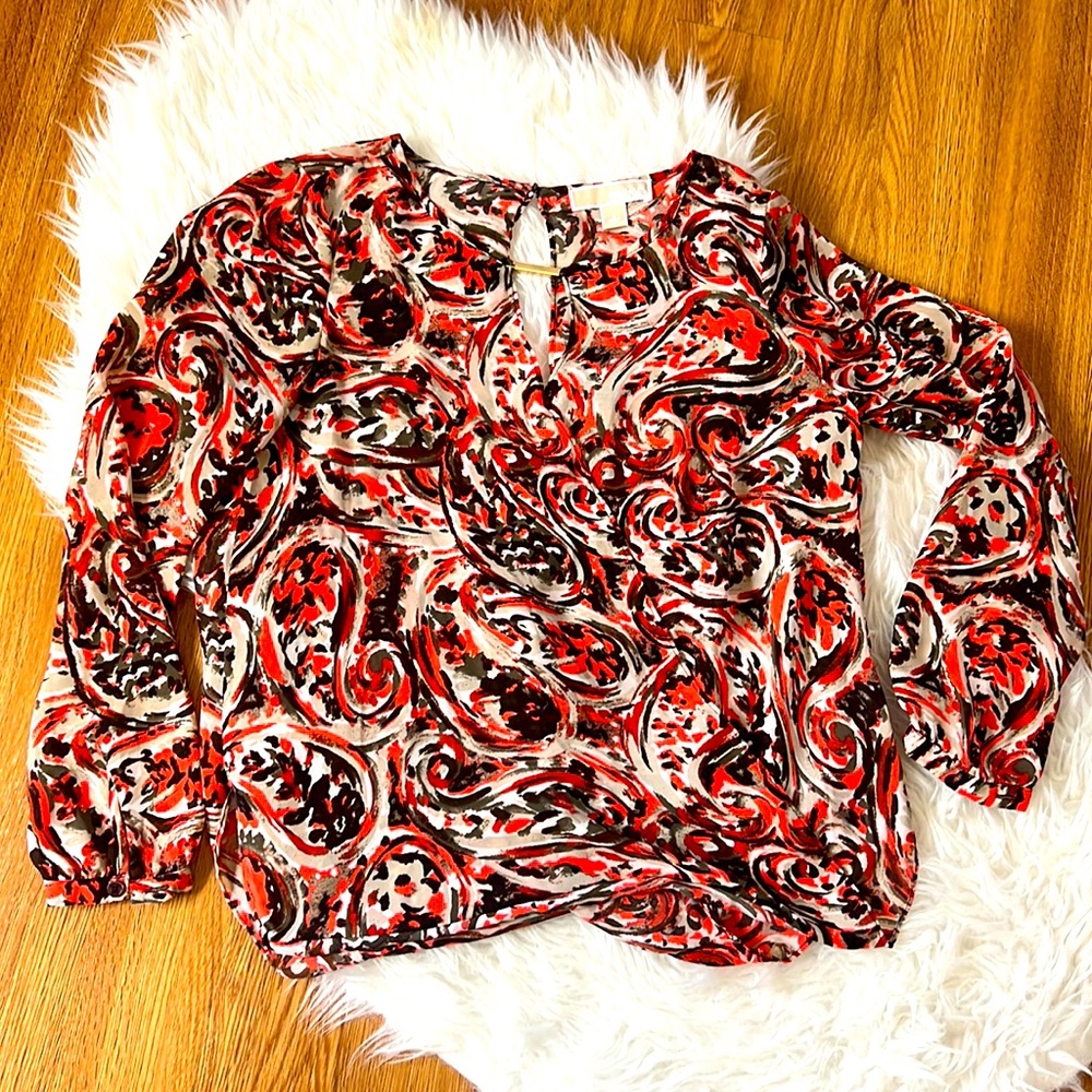 Michael Kors, long sleeve blouse